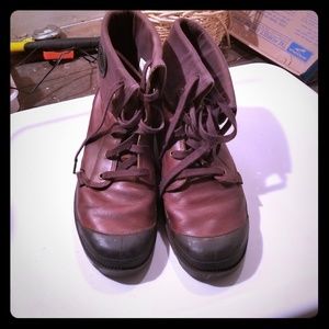Palladium men's leather boots